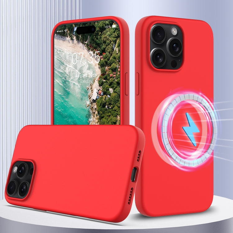 Shockproof Silicone Magsafe Phone Case for iPhone 15/16