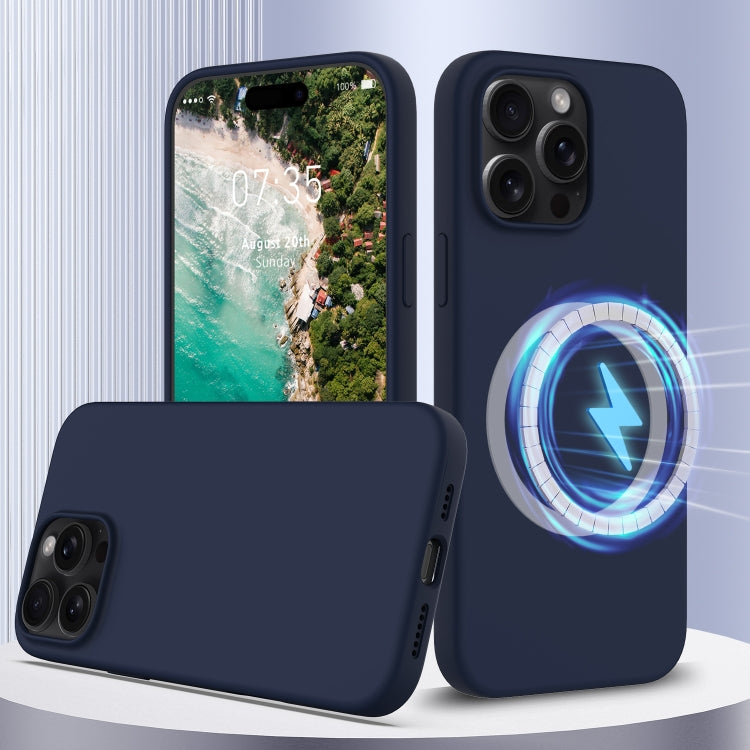 Shockproof Silicone Magsafe Phone Case for iPhone 15/16