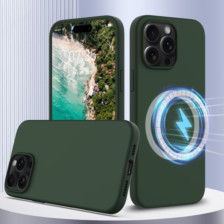 Shockproof Silicone Magsafe Phone Case for iPhone 15/16