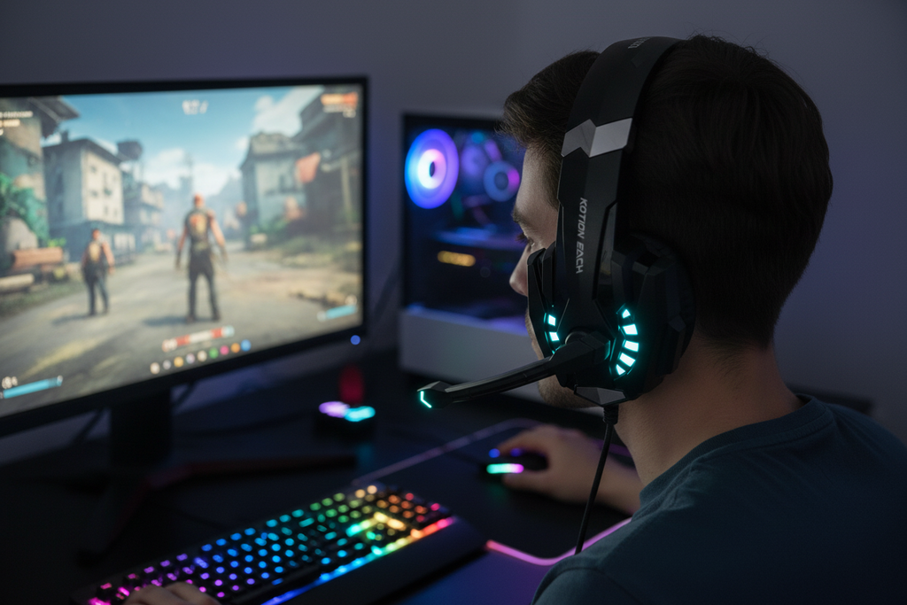 Pro Gaming Headset with Mic