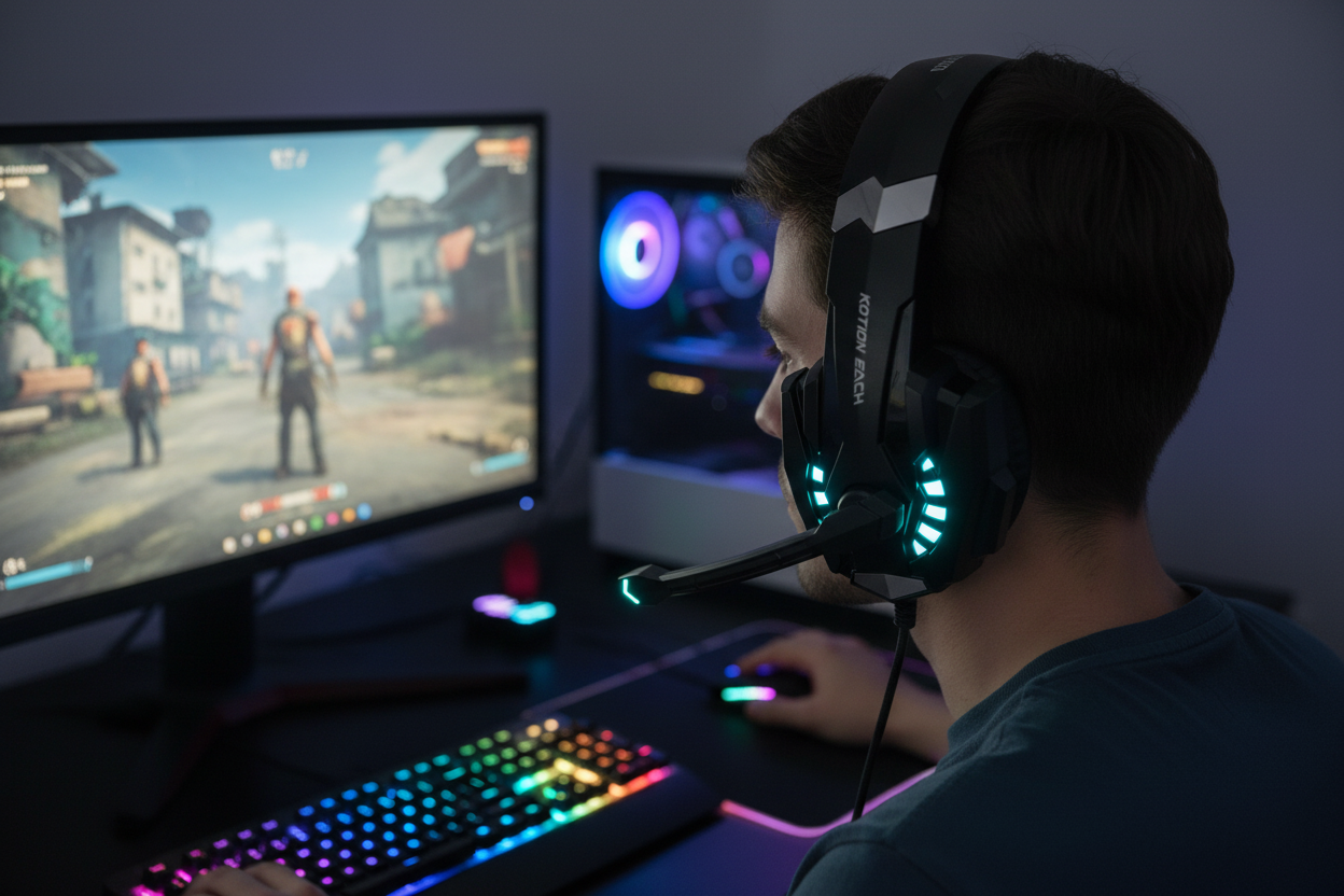 Pro Gaming Headset with Mic