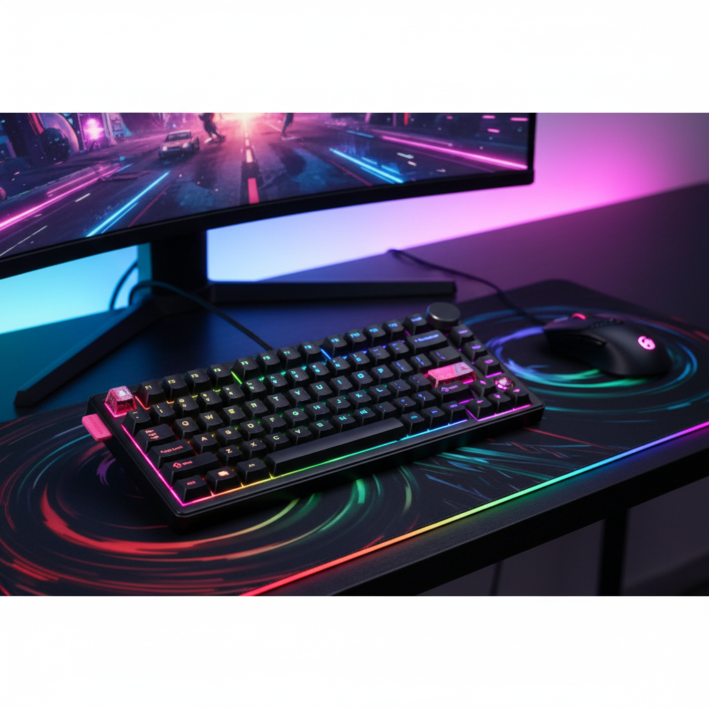 ONIKUMA MT706 Tri-Mode Mechanical Keyboard