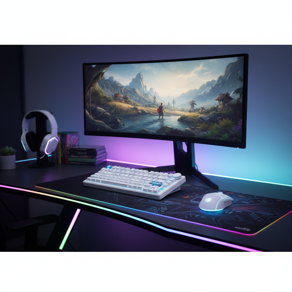 ONIKUMA MT706 Tri-Mode Mechanical Keyboard