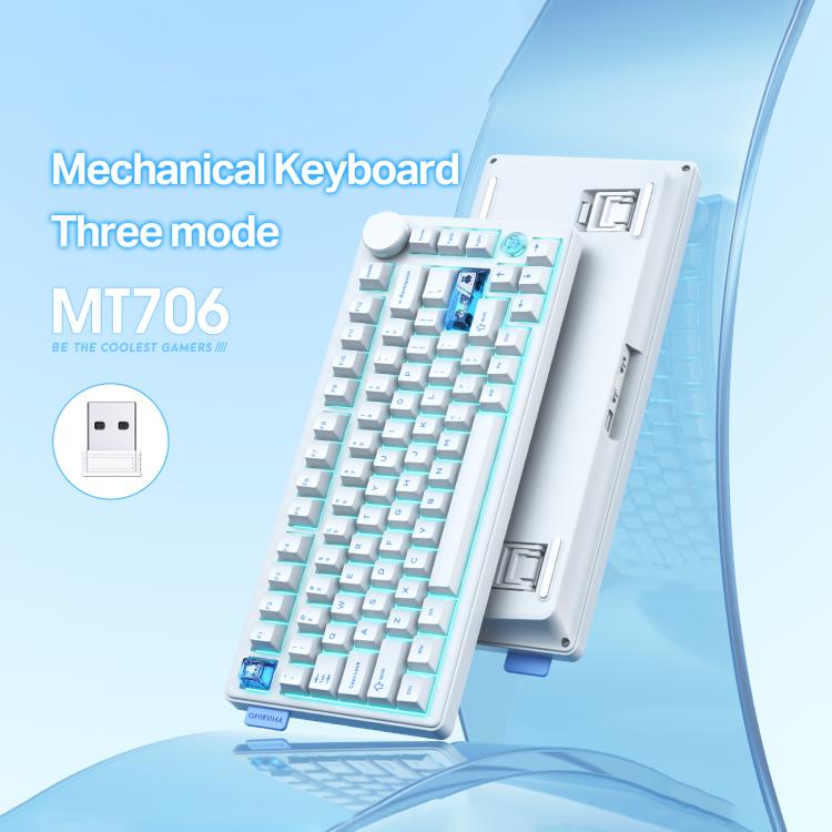 ONIKUMA MT706 Tri-Mode Mechanical Keyboard