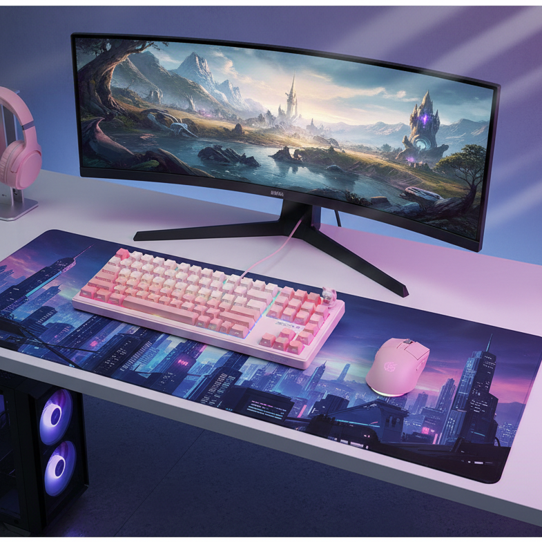 ONIKUMA MT707 RGB Tri-mode Mechanical Gaming Keyboard