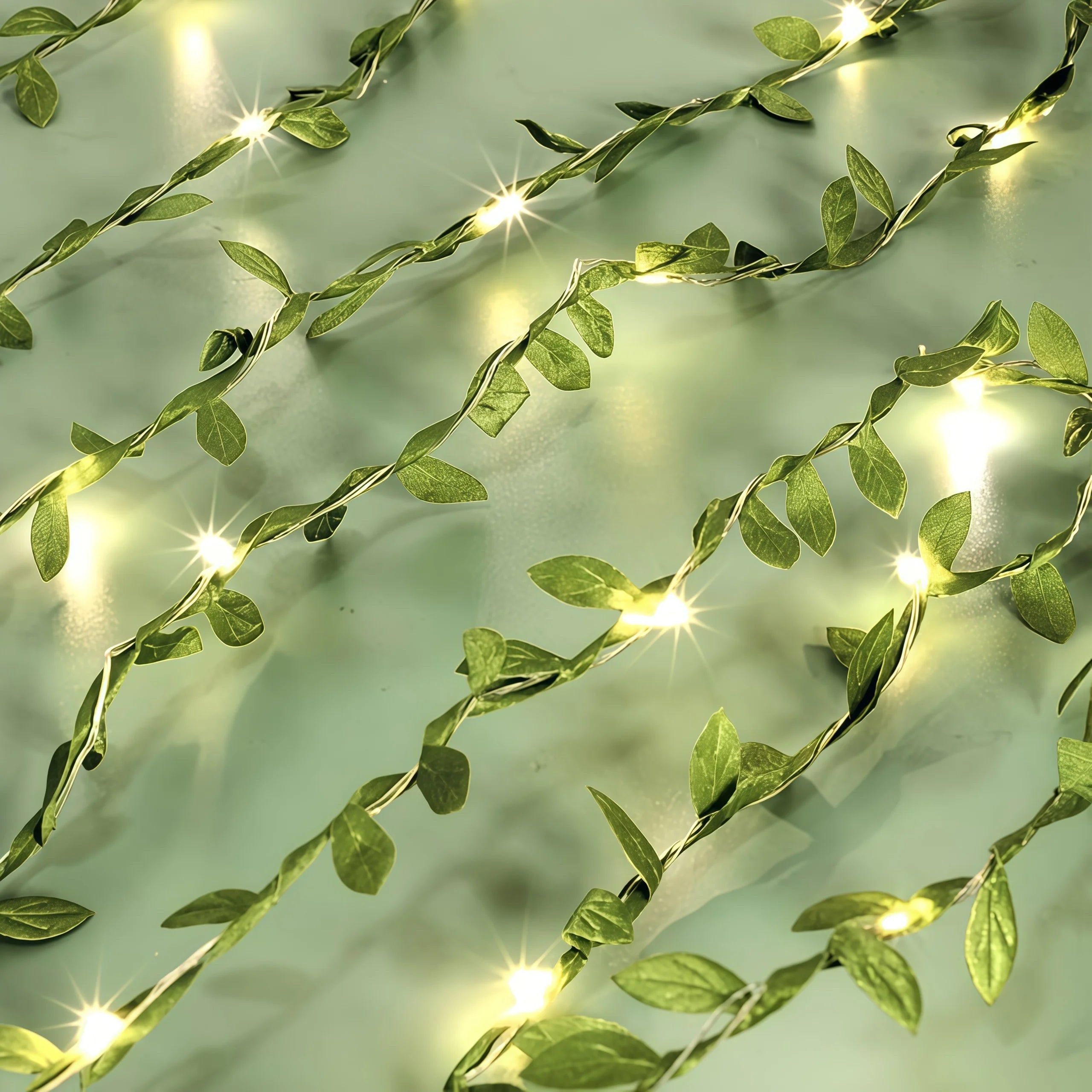LED Leaf String Lights
