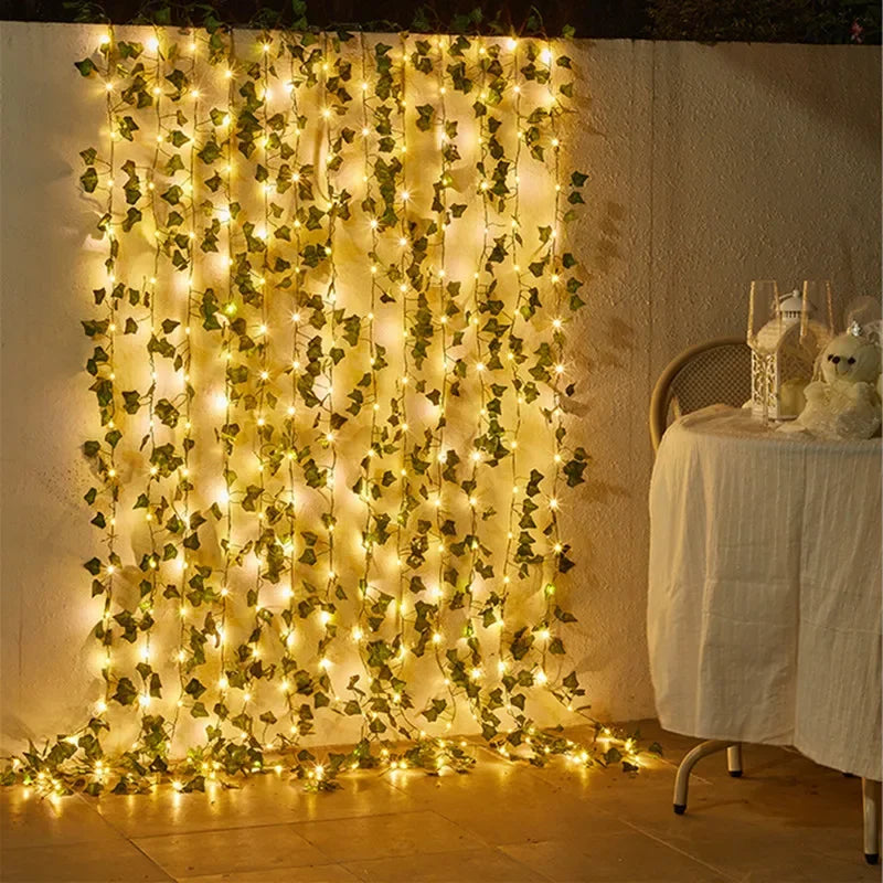 LED Leaf String Lights