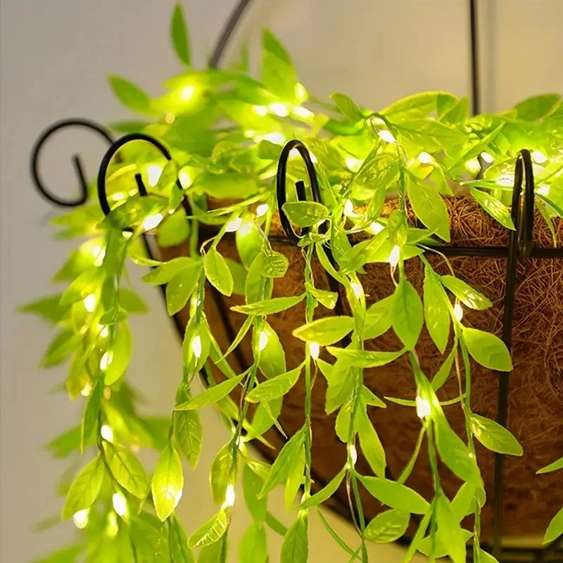 LED Leaf String Lights