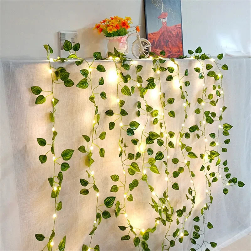 LED Leaf String Lights