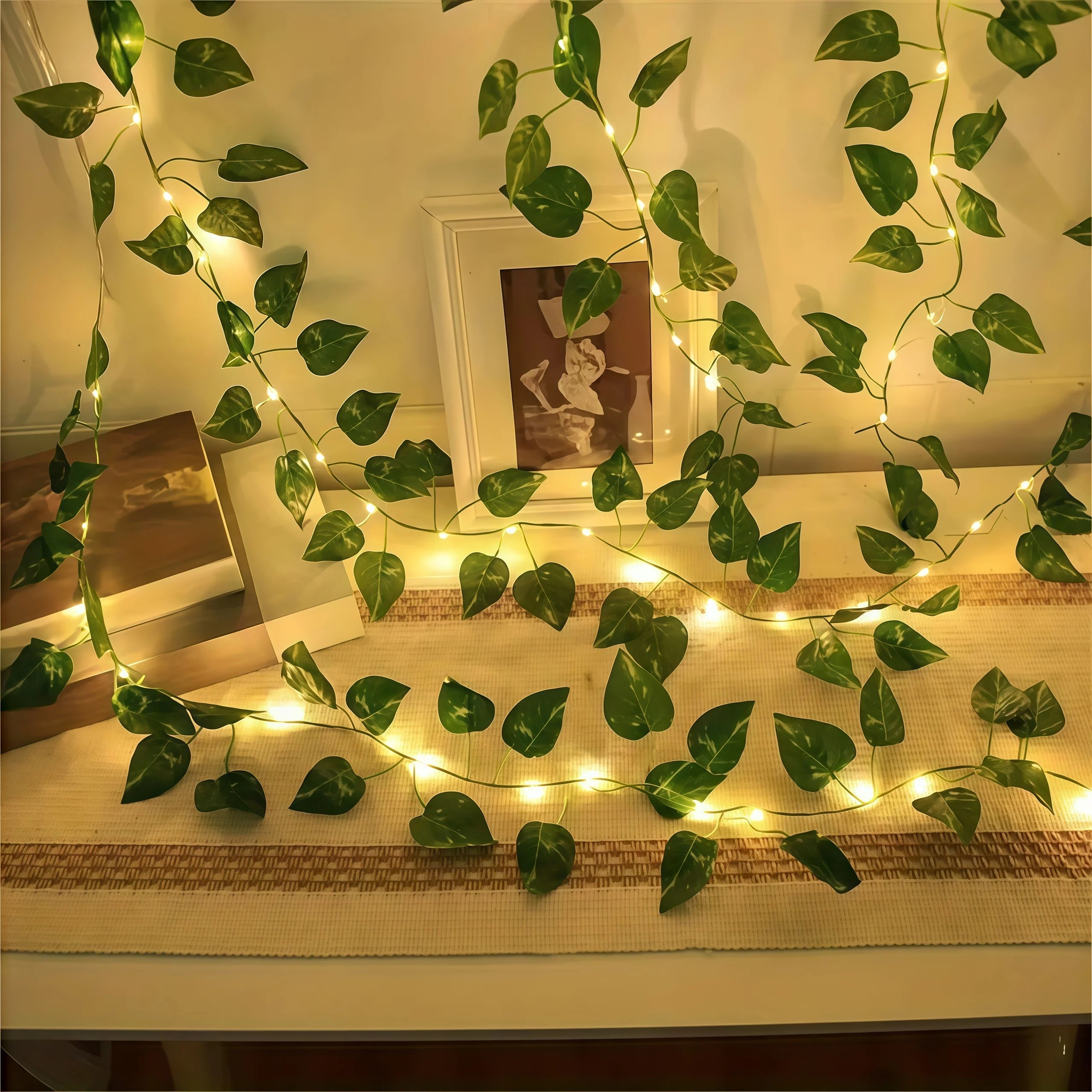 LED Leaf String Lights