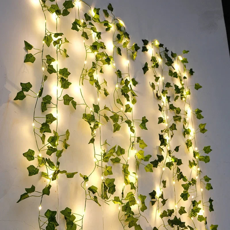 LED Leaf String Lights
