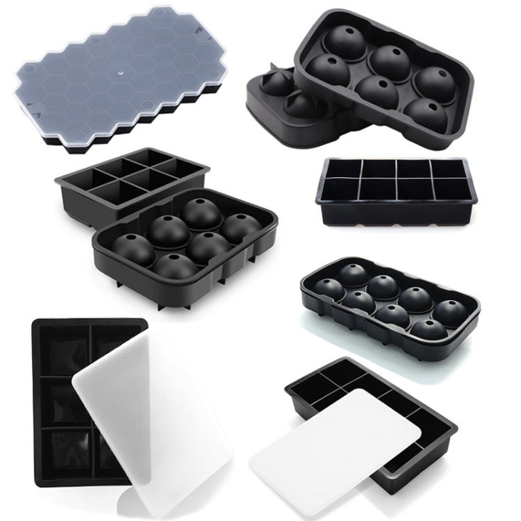 Bar Whiskey Silicone Ice Tray Mold, 6 Grid Square Cover, 8 Grid Square Cover, 4 Square Cover, 37 Grid Honeycomb Cover, 13 Grid Honeycomb Cover, 15 Grid Square Cover, Rabbit Funnel