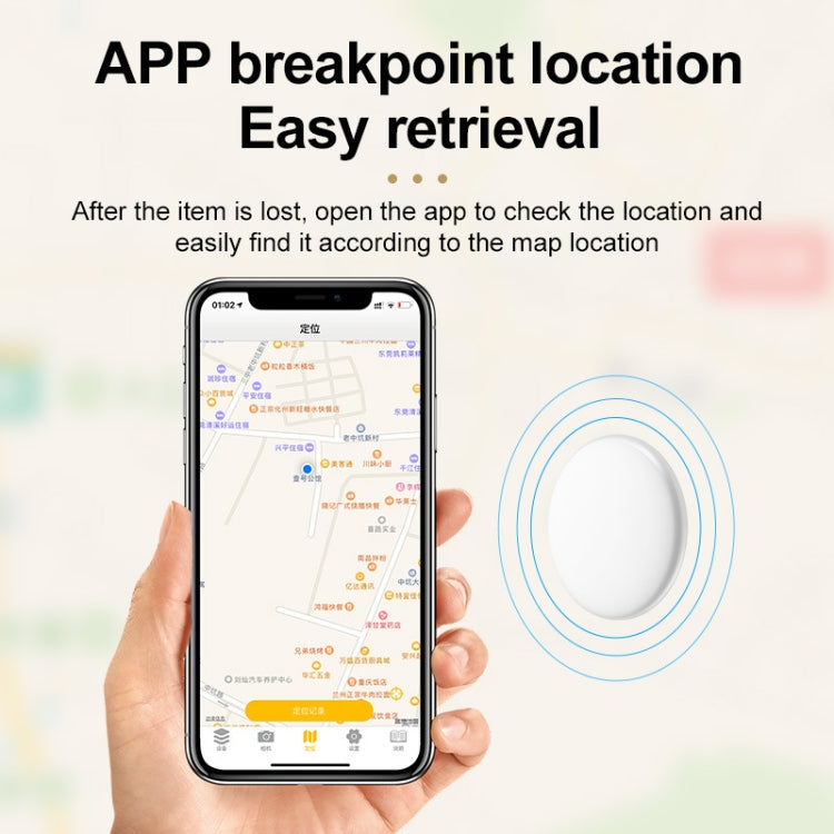 Bluetooth & GPS Tracker Tag (iOS & Android)