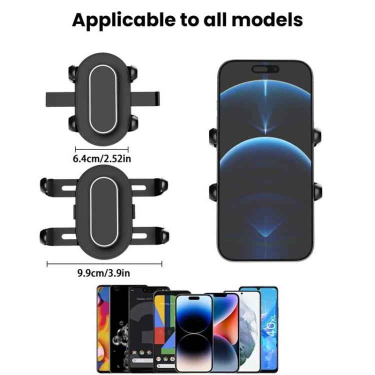 Phone Holder With Secure Clamp