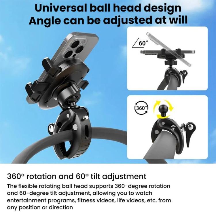 Phone Holder With Secure Clamp