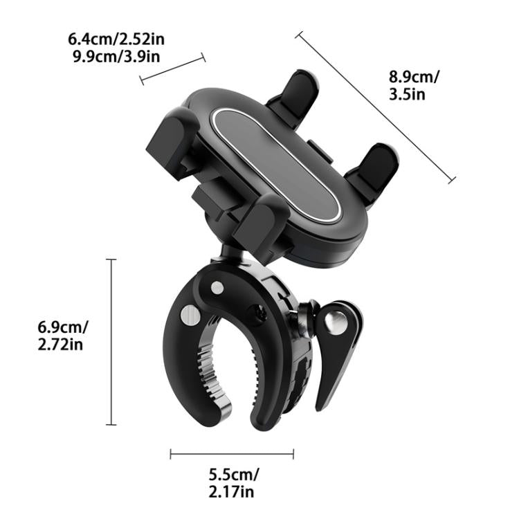 Phone Holder With Secure Clamp