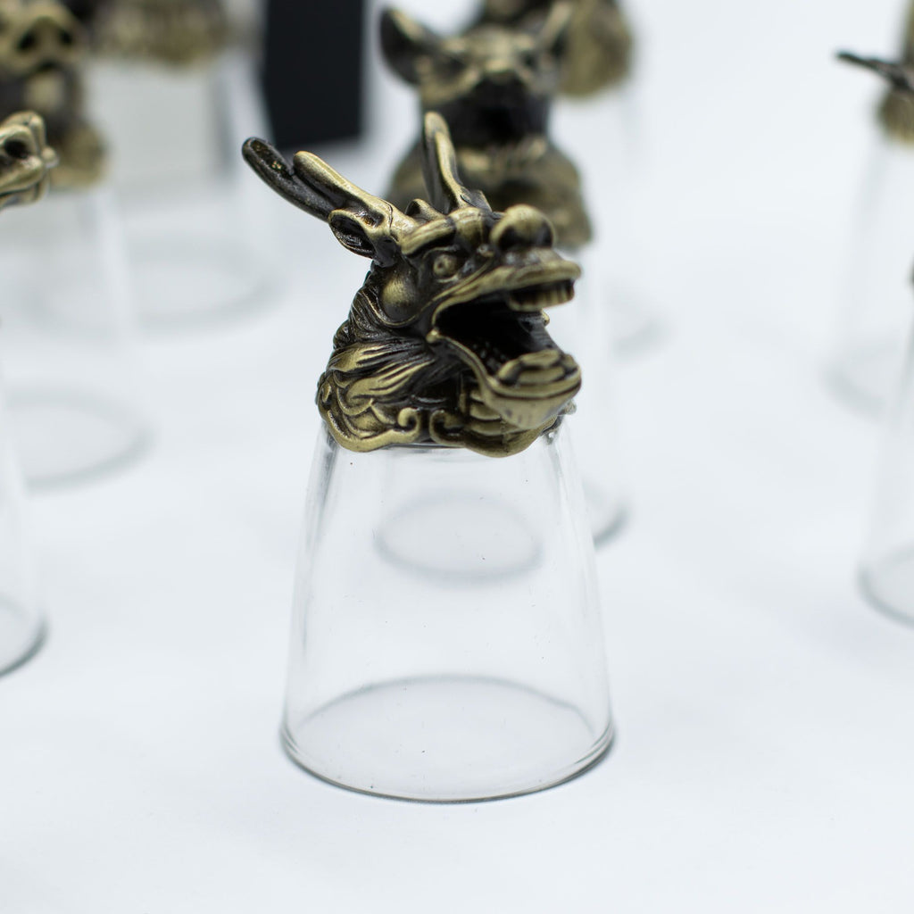 Gift Set of 12 Glasses (25ml) - Forest & Mystical Creatures