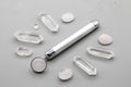 Gemstone Vibration Massage Tool - Clear Quartz