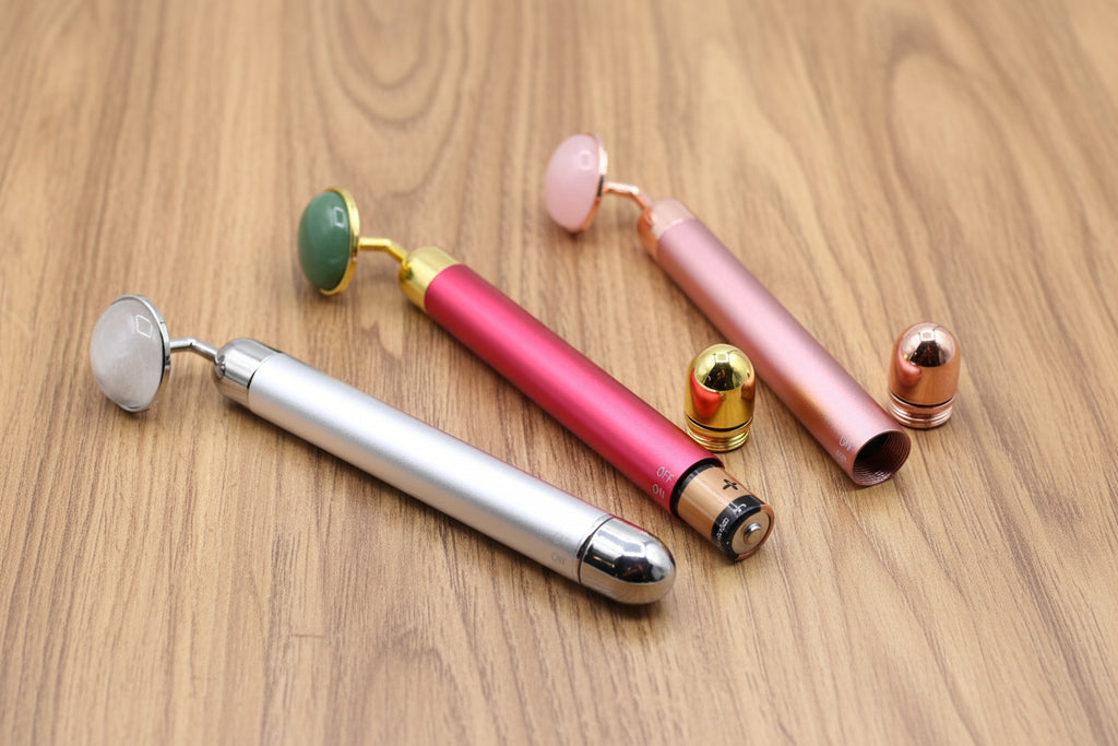 Gemstone Vibration Massage Tool - Jade