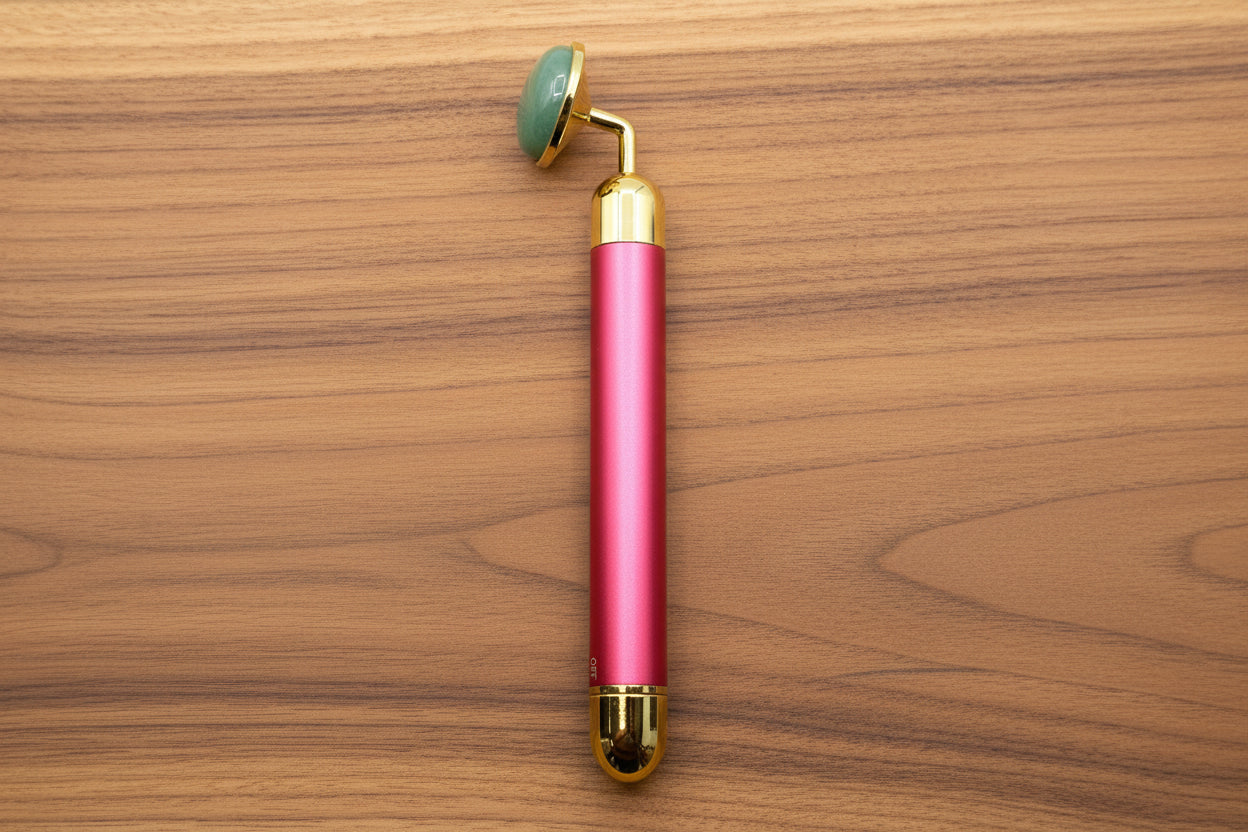 Gemstone Vibration Massage Tool - Jade