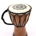 Wide Top Djembe Drum 15cm - Mandala