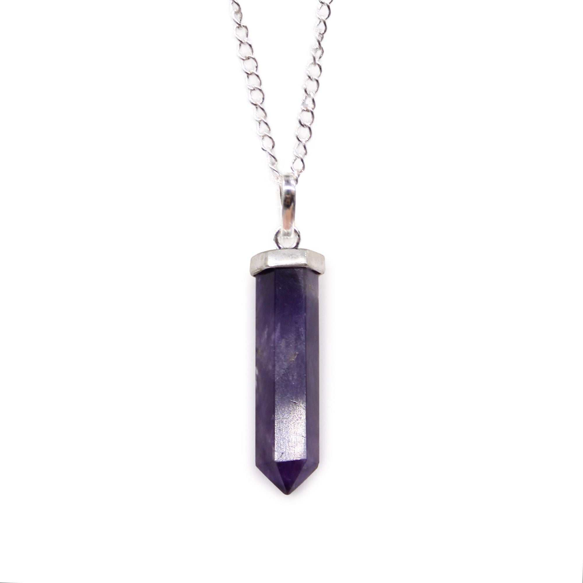 Classic Point Pendant - Amethyst