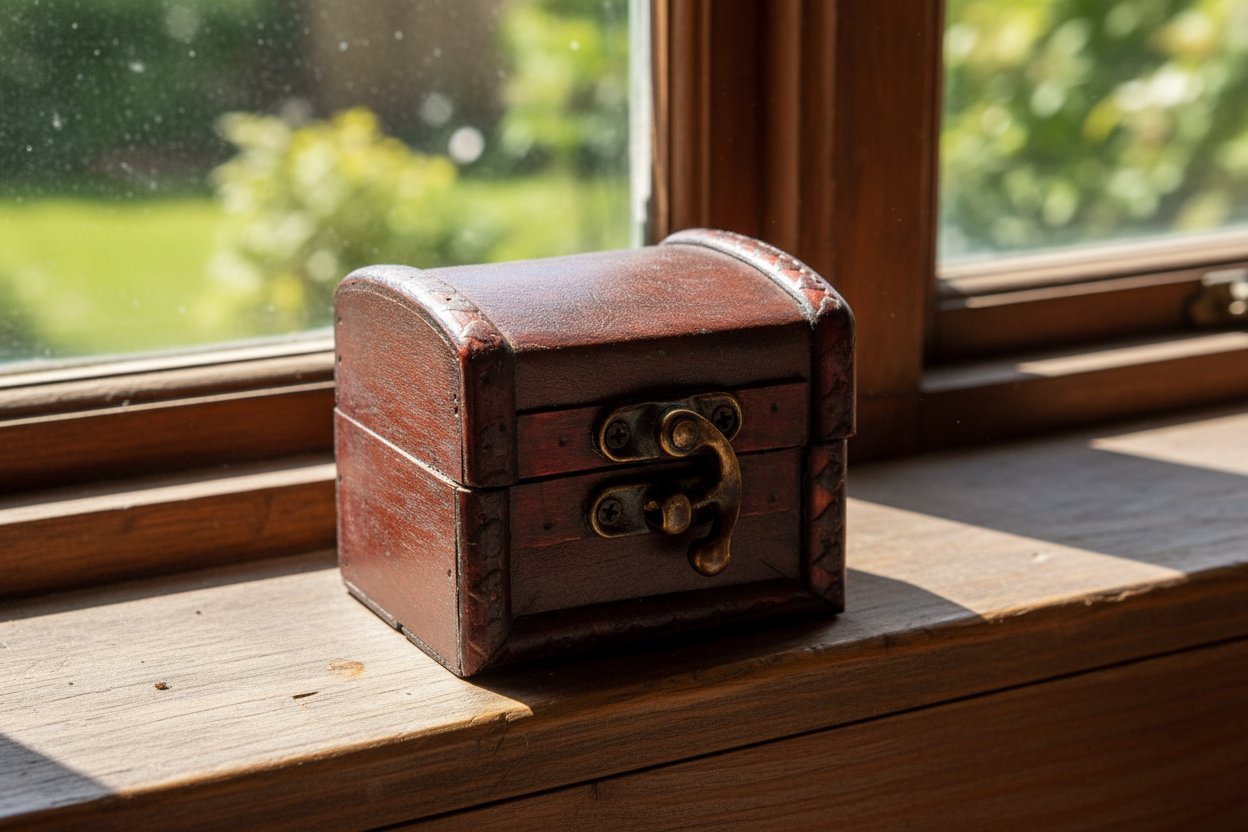 Medium Colonial Boxes - Leather Effect