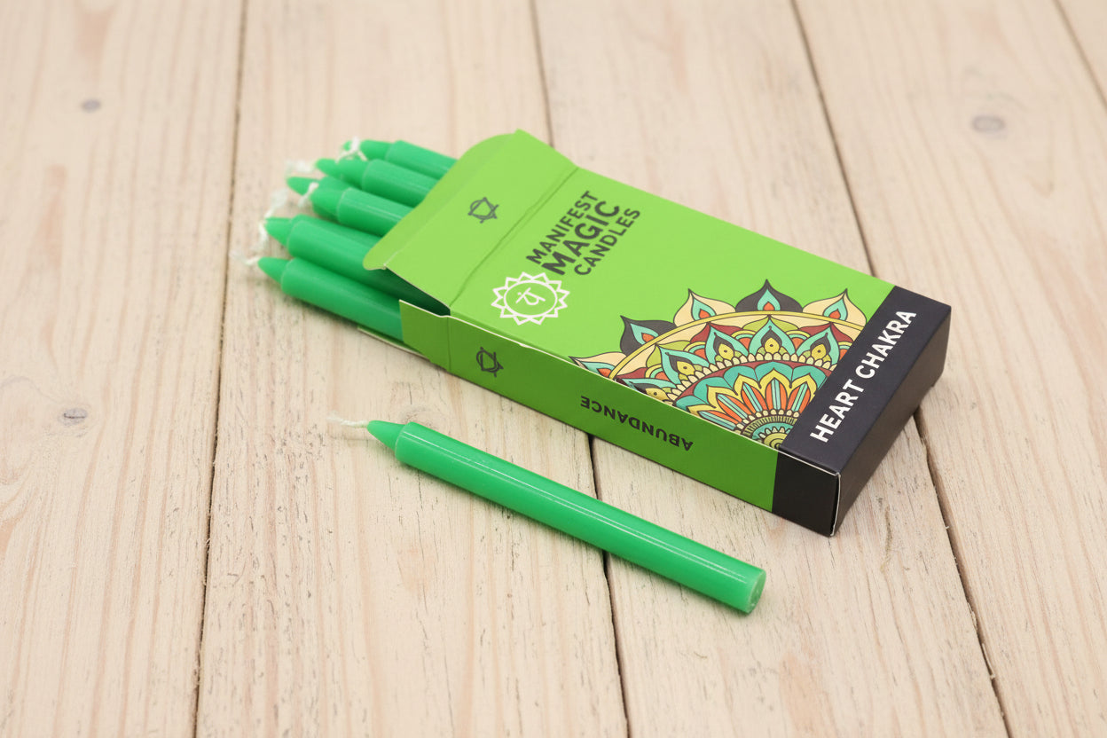 Manifest Magic Candles - Heart Chakra