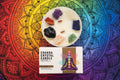 Large 7 Chakra Crystal Candle