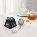 Raw Crystal Tea Strainer - Rainbow Moonstone