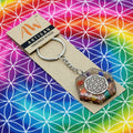 Orgonite Power Keyring - Flower of Life