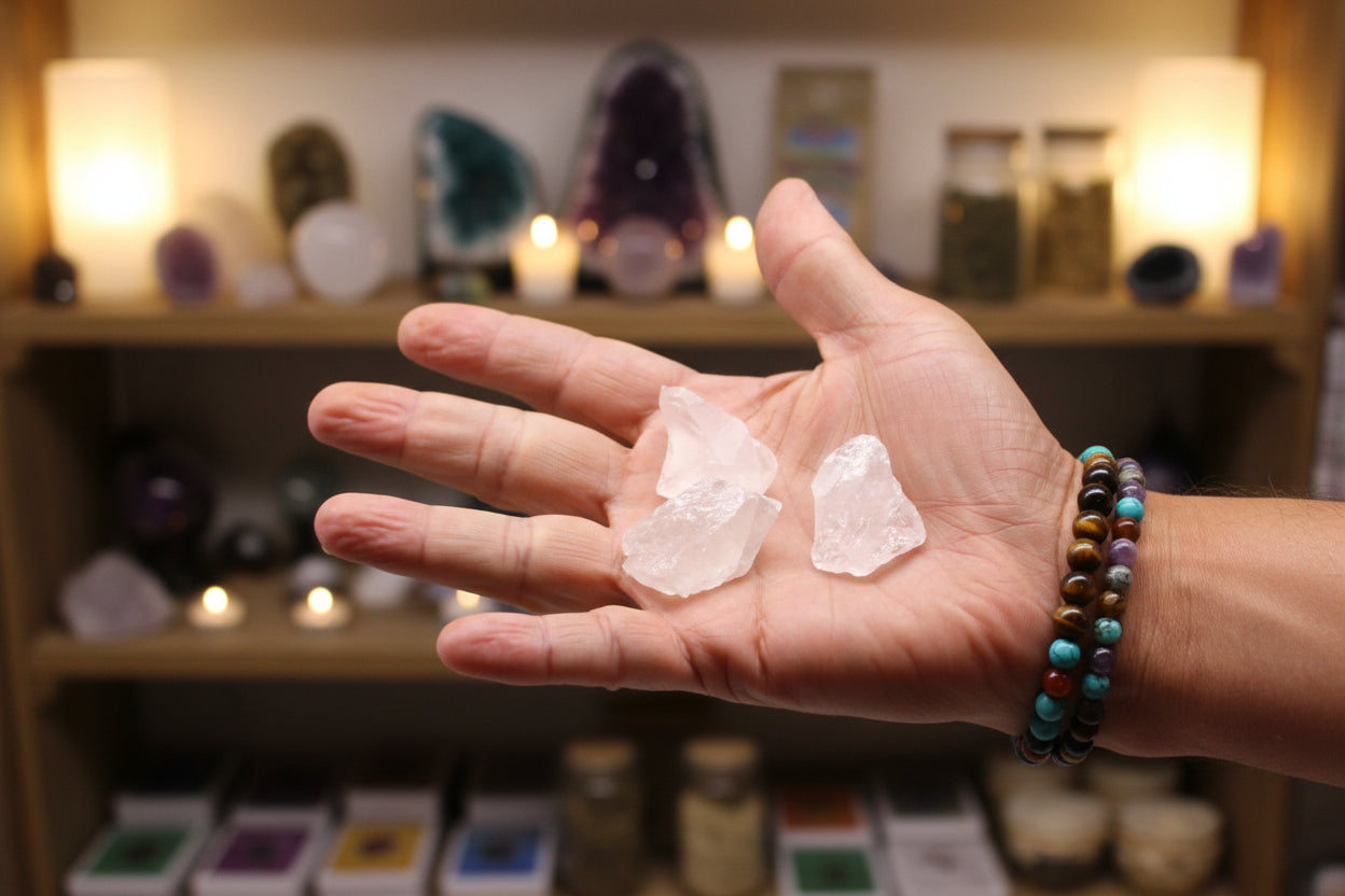 Raw Quartz Crystals - 500g