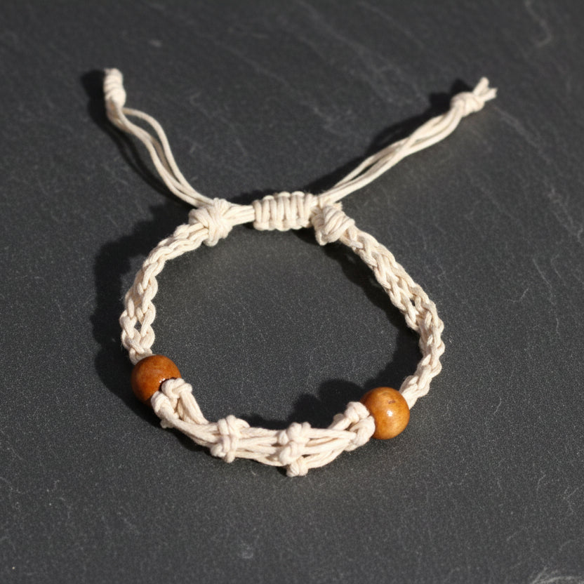Gemstone Bracelet Cord- Natural