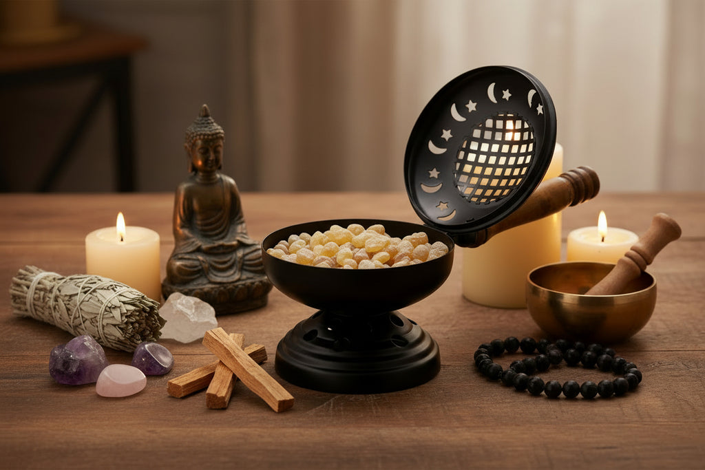 Large Iron Incense Burner