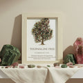 Gemstone Picture - Tree of Life - Tourmaline