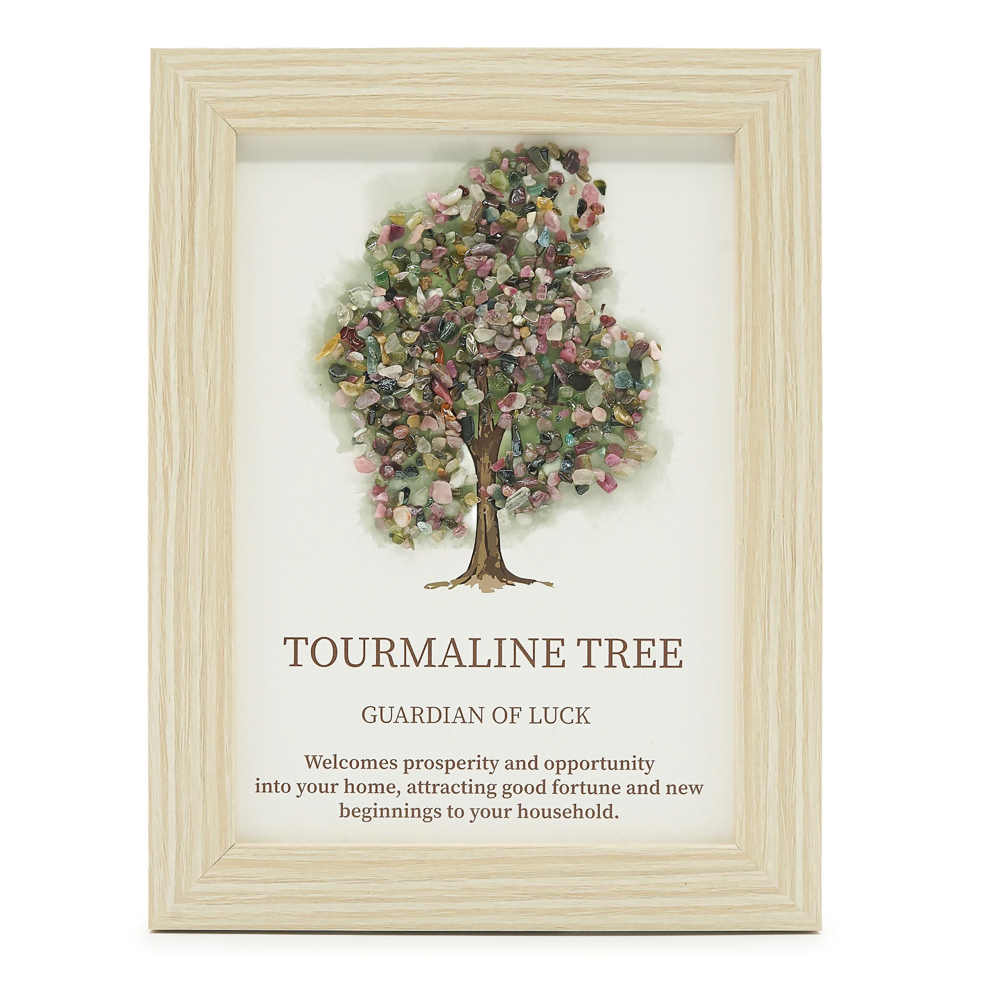 Gemstone Picture - Tree of Life - Tourmaline