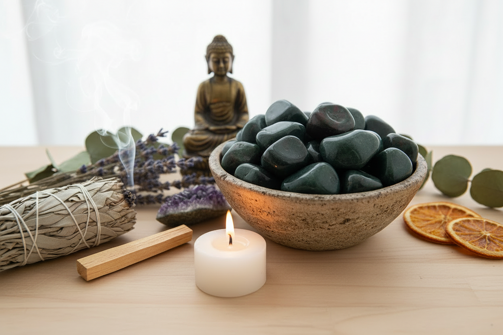 Large Bloodstone - Tumbled - 24 pieces