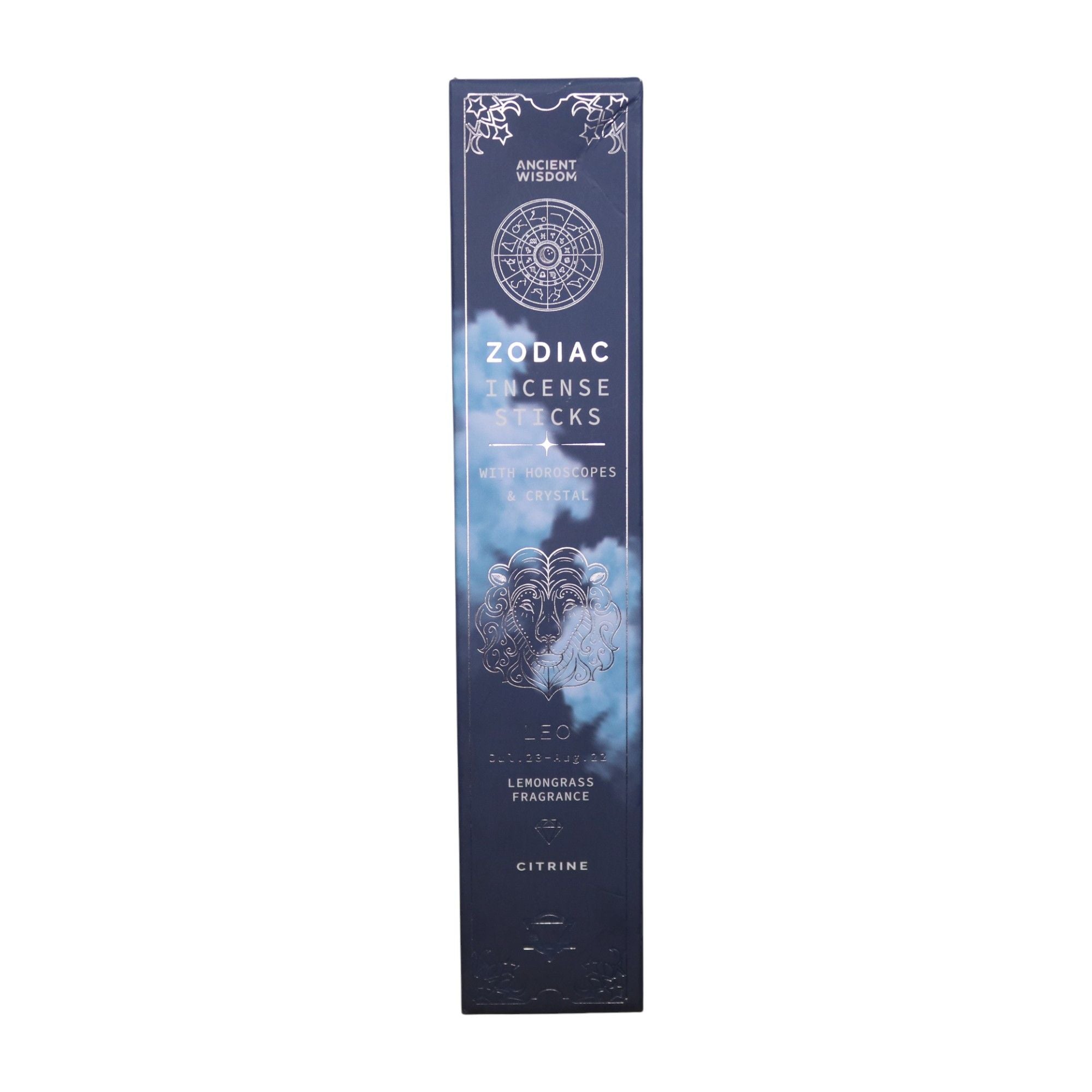 Incense & Gemstone Zodiac Gift Set -  Leo