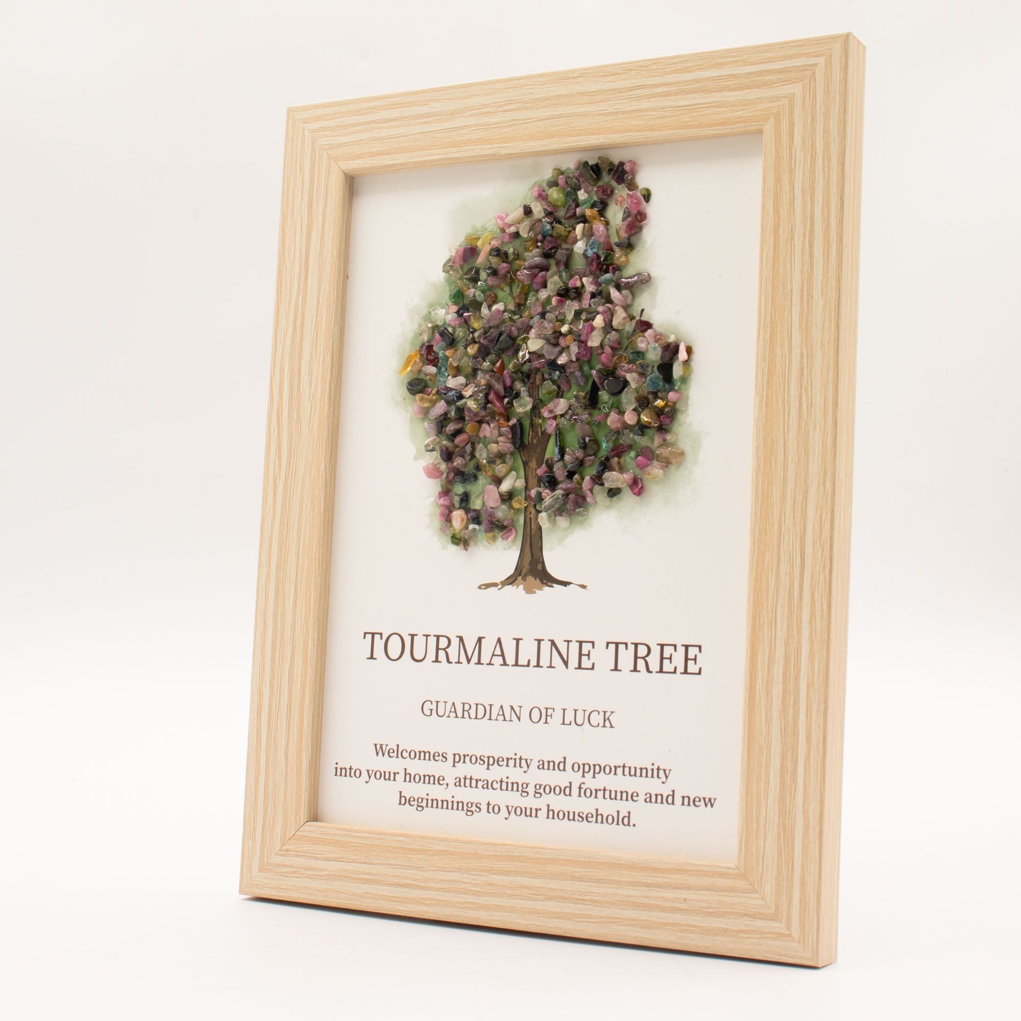 Gemstone Picture - Tree of Life - Tourmaline
