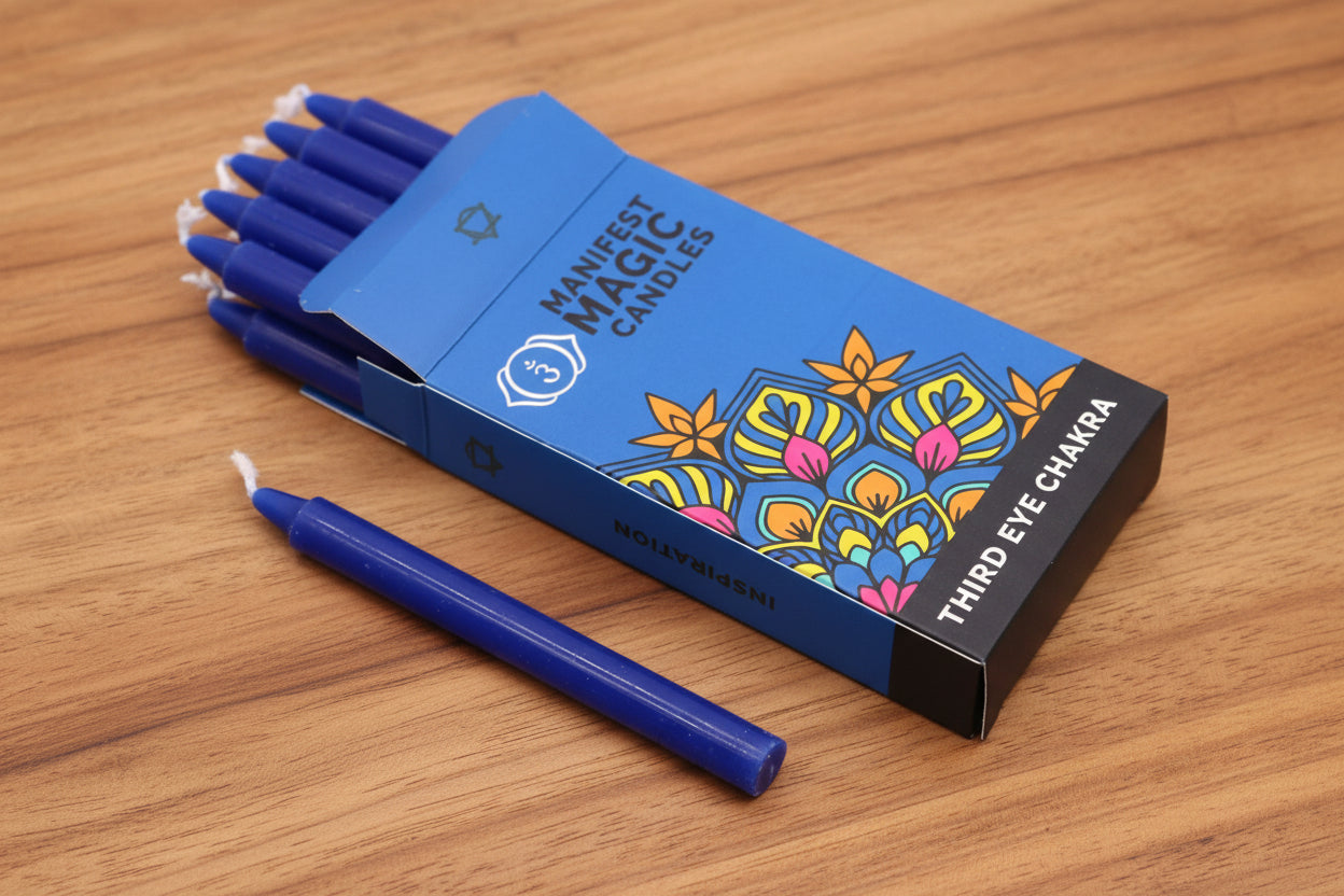 Manifest Magic Candles - Third Eye Chakra