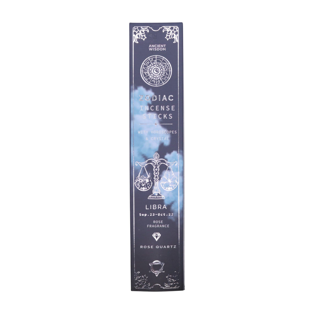 Incense & Gemstone Zodiac Gift Set - Libra