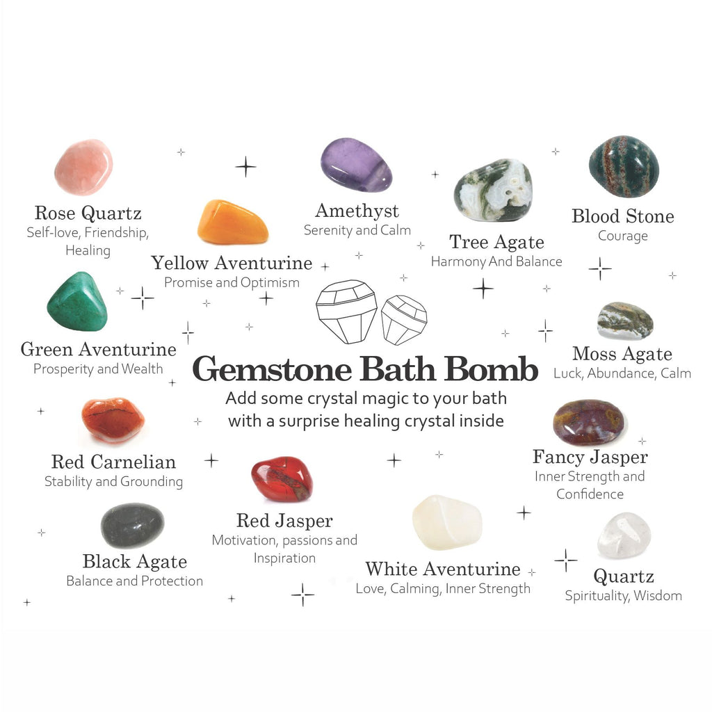 Hidden Gem Bath Bomb - Raspberry & Pomegranate