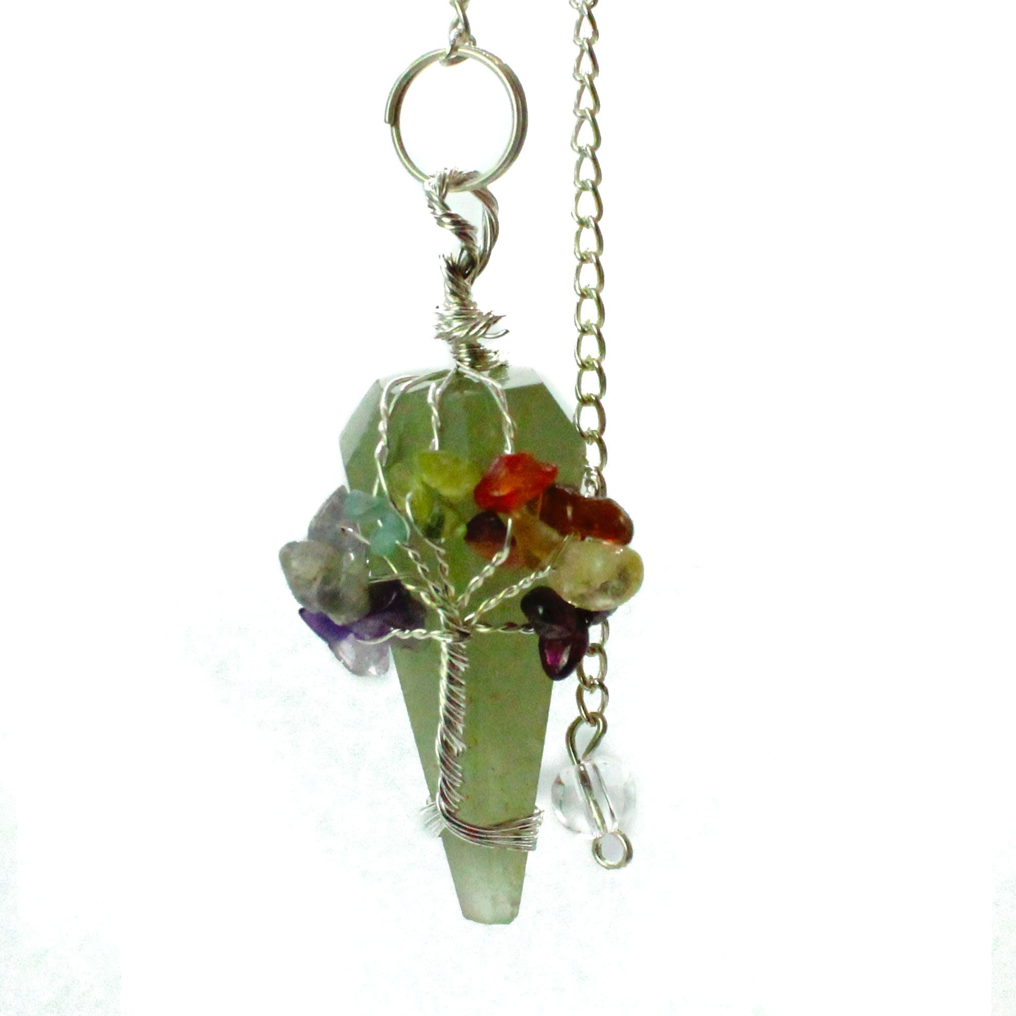 7 Chakra Aventurine Pendulum