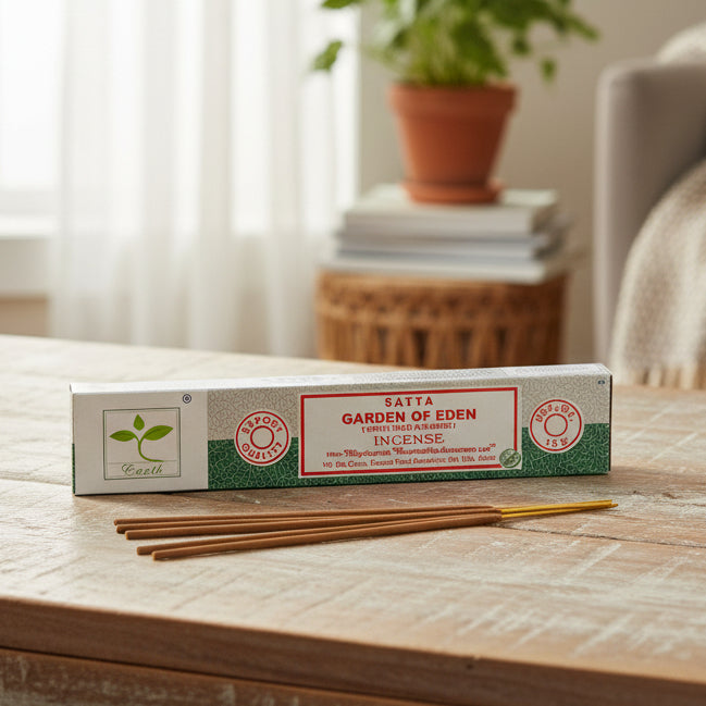 Satya Incense 15gm - Garden of Eden (White Sage & Jasmine)