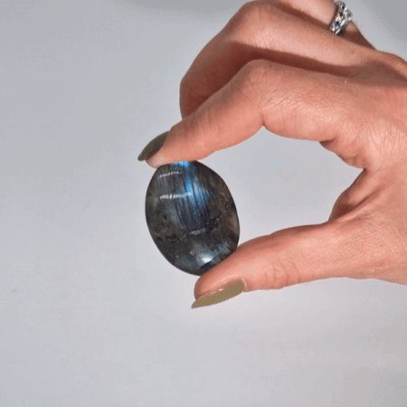 Labradorite Palm Stone