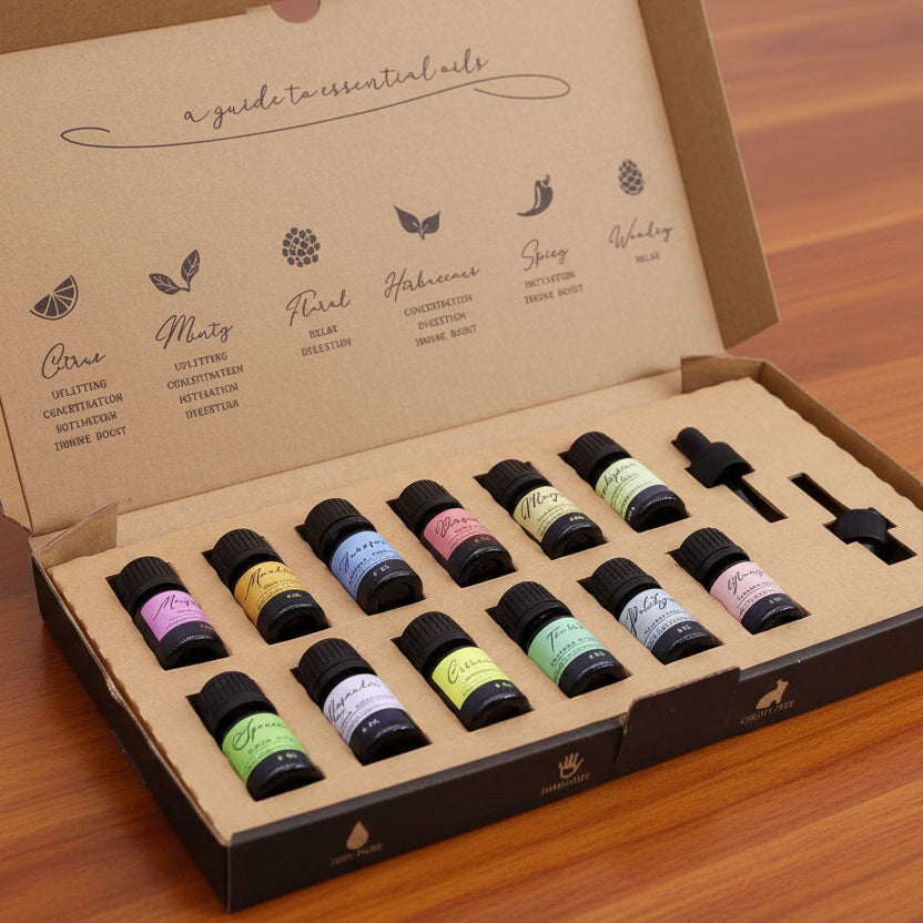 Aromatherapy Essential Oil Set - Spring