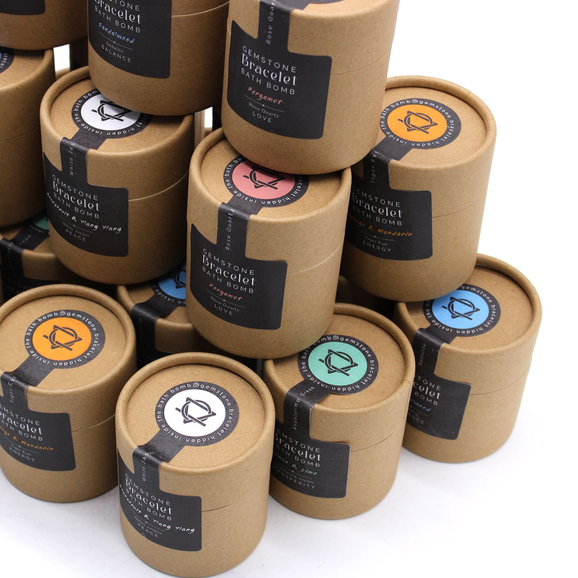 Gemstone Bracelet Bath Bomb - Amethyst