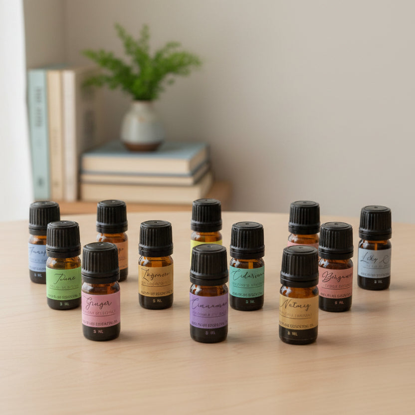 Aromatherapy Essential Oil Set - Autumn Set