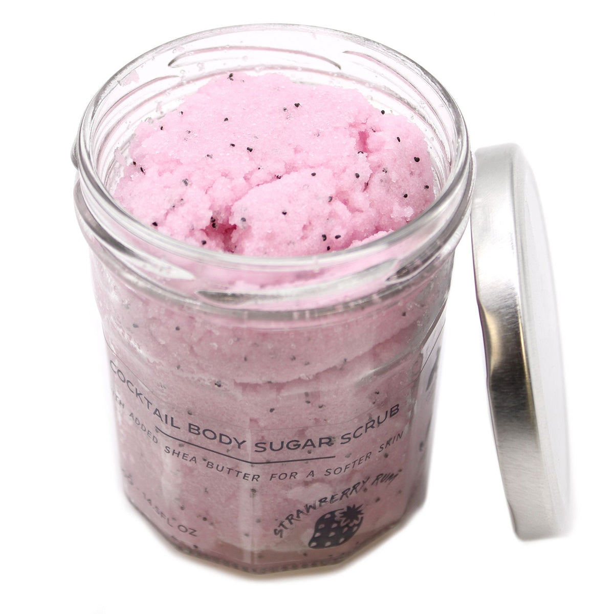 Cocktail Sugar Body Scrub - Strawberry Rum 300g