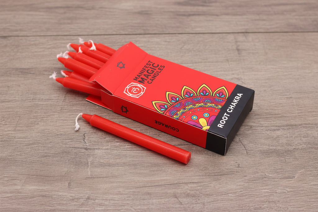 Manifest Magic Candles - Root Chakra